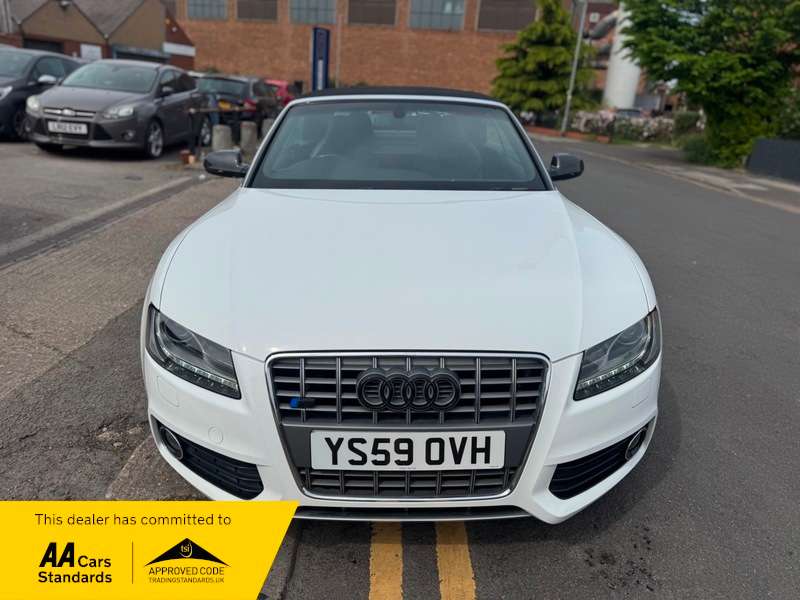 A 2010 AUDI A5 3.0 TFSI V6 Cabriolet S Tronic quattro Euro 5 2dr A 2010 AUDI A5 3.0 TFSI V6 Cabriolet S Tronic quattro Euro 5 2dr