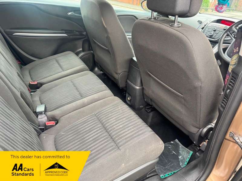 2015 VAUXHALL ZAFIRA 2015 VAUXHALL ZAFIRA