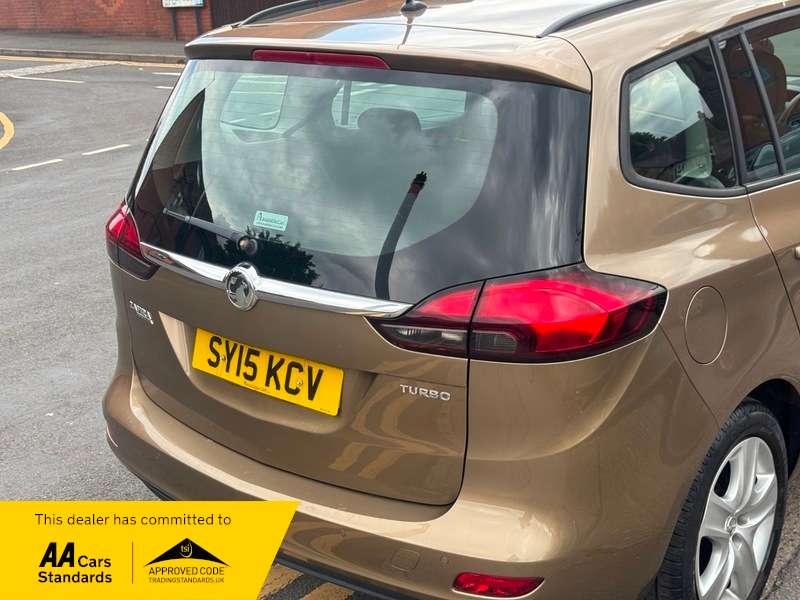 2015 VAUXHALL ZAFIRA 2015 VAUXHALL ZAFIRA