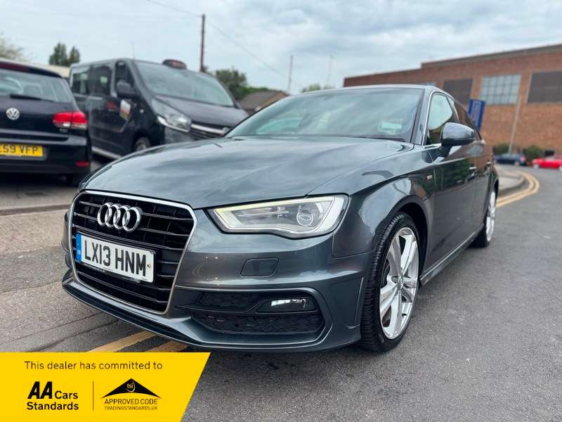 A 2013 AUDI A3 1.8 TFSI S line Sportback S Tronic Euro 5 (s/s) 5dr A 2013 AUDI A3 1.8 TFSI S line Sportback S Tronic Euro 5 (s/s) 5dr