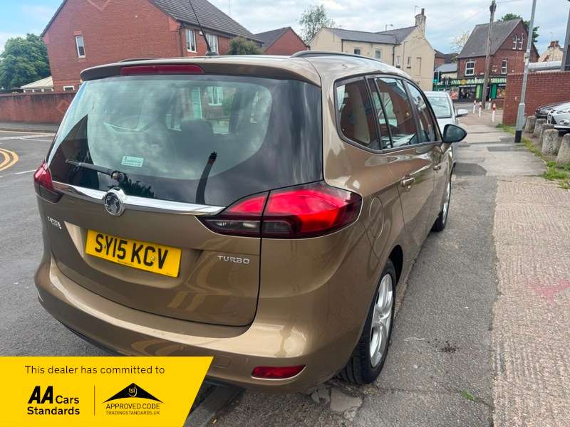 2015 VAUXHALL ZAFIRA 2015 VAUXHALL ZAFIRA