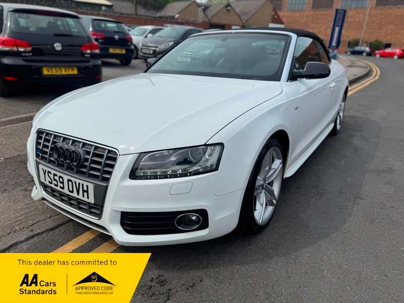 A 2010 AUDI A5 3.0 TFSI V6 Cabriolet S Tronic quattro Euro 5 2dr A 2010 AUDI A5 3.0 TFSI V6 Cabriolet S Tronic quattro Euro 5 2dr