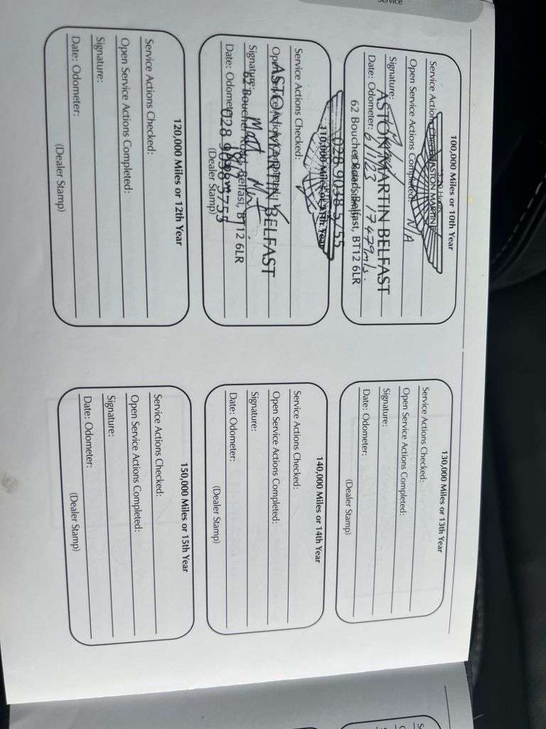 2013 ASTON MARTIN VANQUISH 2013 ASTON MARTIN VANQUISH