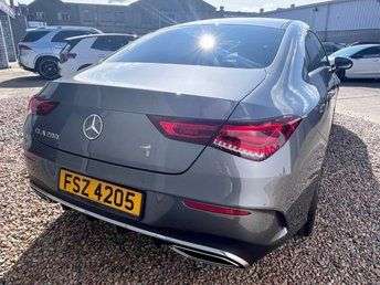A 2021 MERCEDES-BENZ CLA 1.3 CLA200 AMG Line Coupe 4dr Petrol 7G-DCT Euro 6 (s/s) (163 ps) A 2021 MERCEDES-BENZ CLA 1.3 CLA200 AMG Line Coupe 4dr Petrol 7G-DCT Euro 6 (s/s) (163 ps)