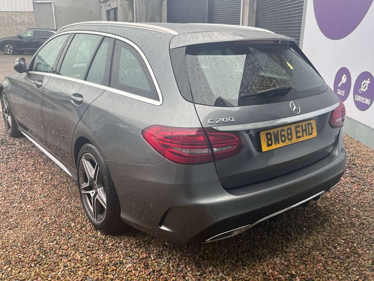 A 2019 MERCEDES-BENZ C-CLASS 1.5 C200 MHEV EQ Boost AMG Line Estate 5dr Petrol G-Tronic+ Euro 6 (s/s) (1 A 2019 MERCEDES-BENZ C-CLASS 1.5 C200 MHEV EQ Boost AMG Line Estate 5dr Petrol G-Tronic+ Euro 6 (s/s) (1