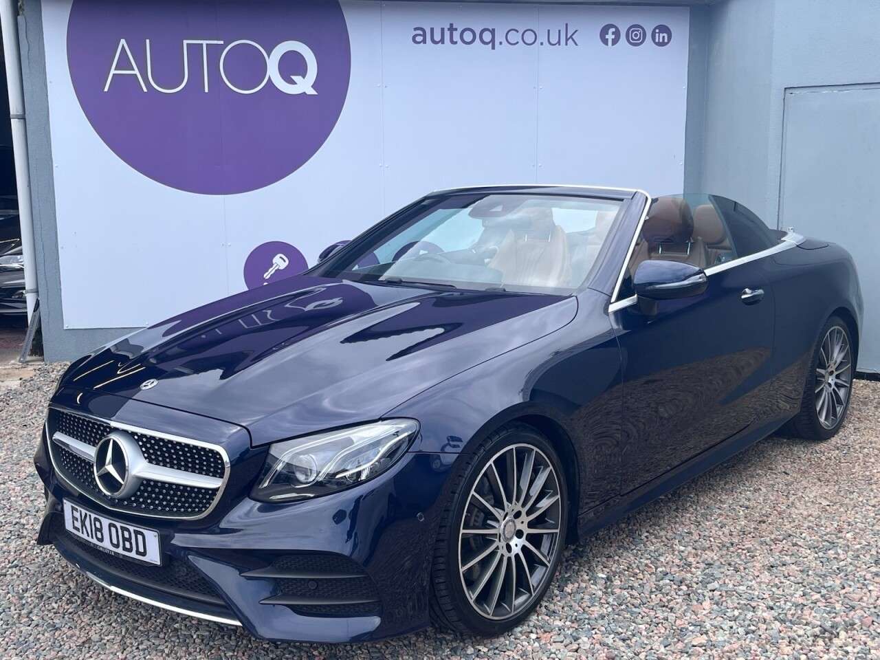 A 2018 MERCEDES-BENZ E-CLASS 2.0 E300 AMG Line (Premium Plus) Cabriolet 2dr Petrol G-Tronic+ Euro 6 (s/s A 2018 MERCEDES-BENZ E-CLASS 2.0 E300 AMG Line (Premium Plus) Cabriolet 2dr Petrol G-Tronic+ Euro 6 (s/s