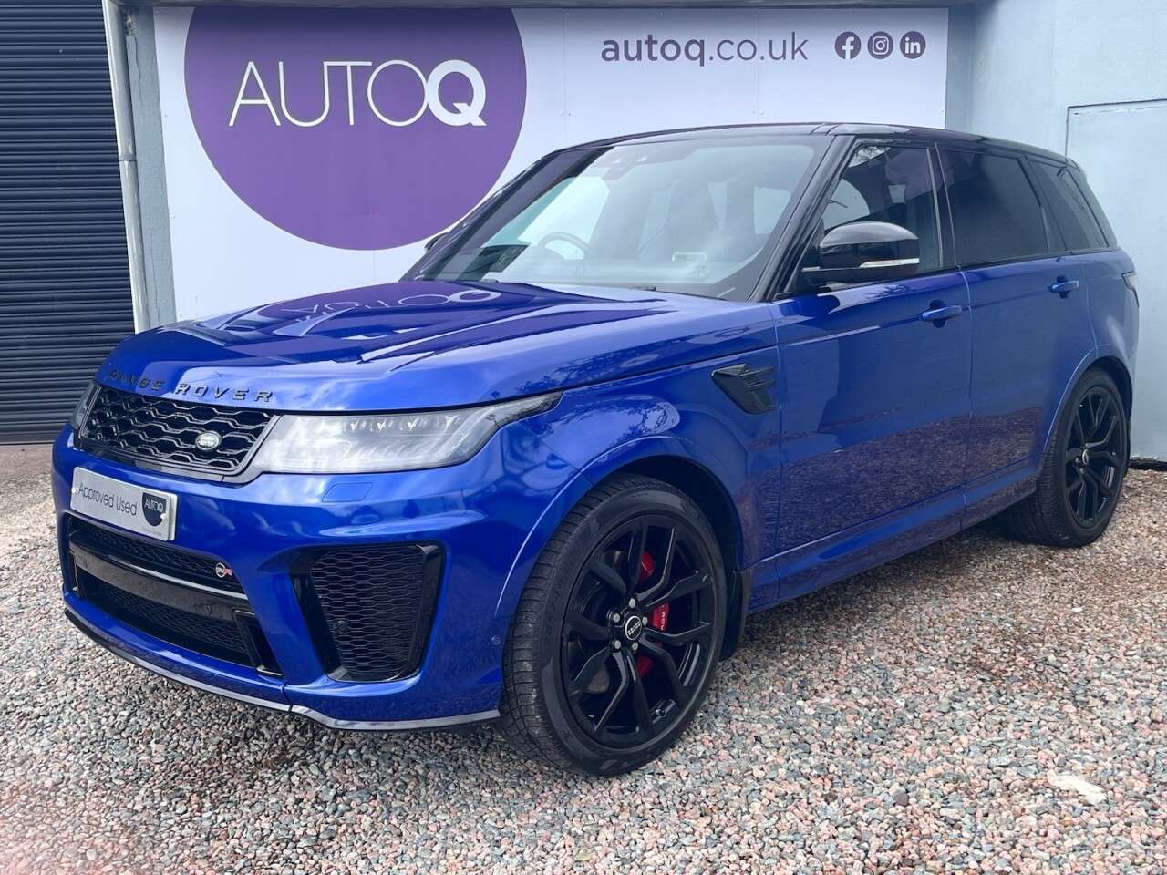 A 2019 LAND ROVER RANGE ROVER SPORT 5.0 P575 V8 GPF SVR SUV 5dr Petrol Auto 4WD Euro 6 (s/s) (575 ps) A 2019 LAND ROVER RANGE ROVER SPORT 5.0 P575 V8 GPF SVR SUV 5dr Petrol Auto 4WD Euro 6 (s/s) (575 ps)