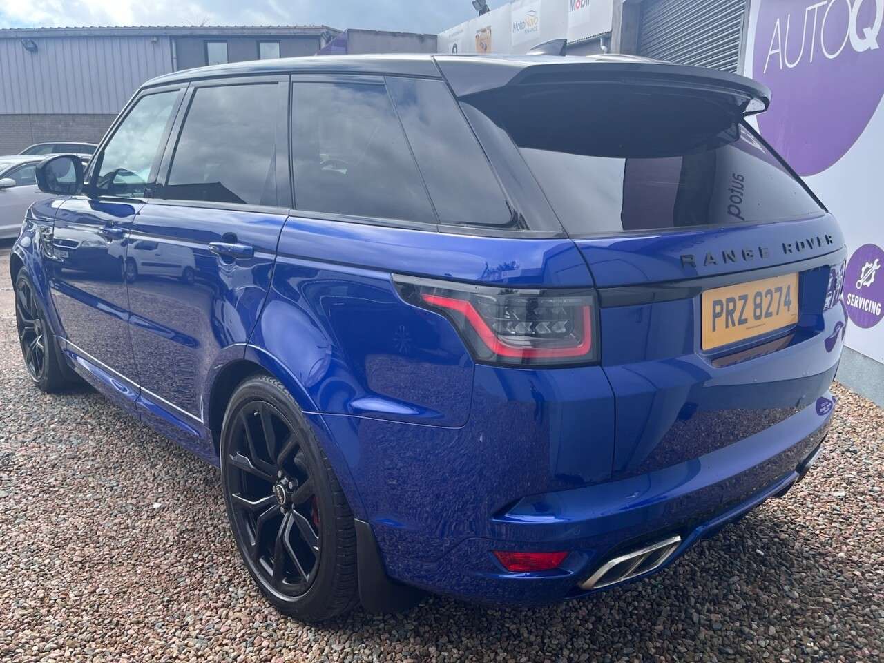A 2019 LAND ROVER RANGE ROVER SPORT 5.0 P575 V8 GPF SVR SUV 5dr Petrol Auto 4WD Euro 6 (s/s) (575 ps) A 2019 LAND ROVER RANGE ROVER SPORT 5.0 P575 V8 GPF SVR SUV 5dr Petrol Auto 4WD Euro 6 (s/s) (575 ps)