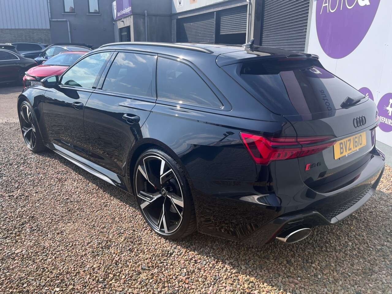 A 2021 AUDI RS6 AVANT 4.0 TFSI V8 Carbon Black Estate 5dr Petrol Tiptronic quattro Euro 6 (s/s) ( A 2021 AUDI RS6 AVANT 4.0 TFSI V8 Carbon Black Estate 5dr Petrol Tiptronic quattro Euro 6 (s/s) (