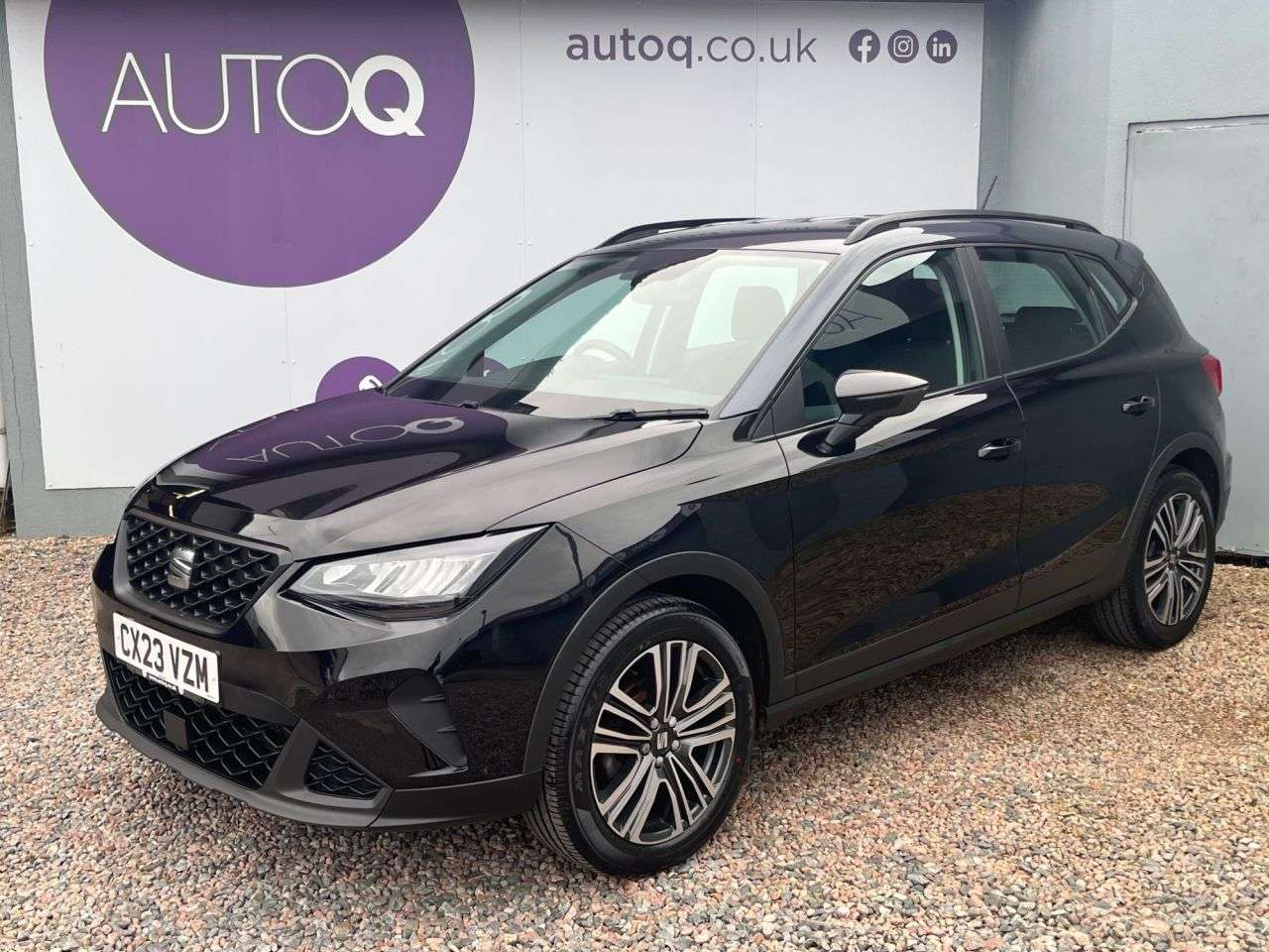 A 2023 SEAT ARONA 1.0 TSI SE Technology SUV 5dr Petrol DSG Euro 6 (s/s) (110 ps) A 2023 SEAT ARONA 1.0 TSI SE Technology SUV 5dr Petrol DSG Euro 6 (s/s) (110 ps)