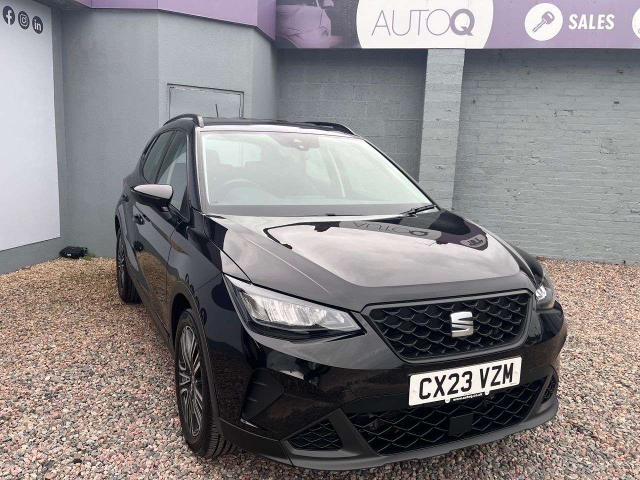 A 2023 SEAT ARONA 1.0 TSI SE Technology SUV 5dr Petrol DSG Euro 6 (s/s) (110 ps) A 2023 SEAT ARONA 1.0 TSI SE Technology SUV 5dr Petrol DSG Euro 6 (s/s) (110 ps)