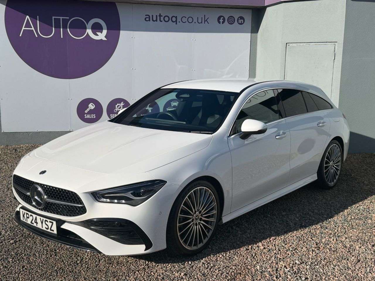 A 2024 MERCEDES-BENZ CLA 1.3 CLA180h MHEV AMG Line (Premium) Shooting Brake 5dr Petrol Hybrid 7G-DCT A 2024 MERCEDES-BENZ CLA 1.3 CLA180h MHEV AMG Line (Premium) Shooting Brake 5dr Petrol Hybrid 7G-DCT