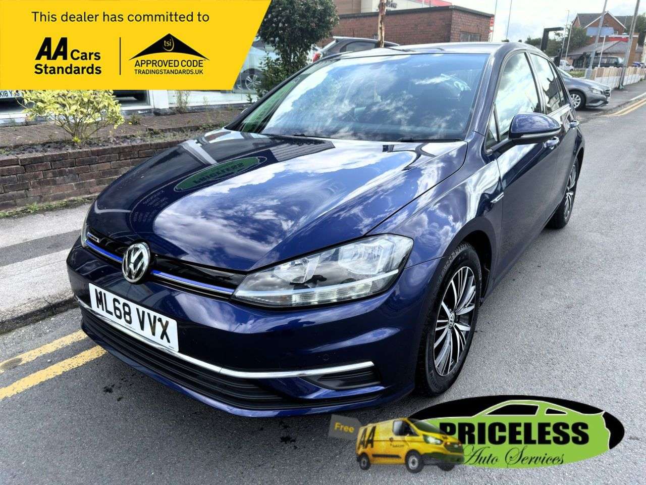 A 2018 VOLKSWAGEN GOLF 1.5 TSI EVO SE Hatchback 5dr Petrol Manual Euro 6 (s/s) (130 ps) ULEZ (Ultr A 2018 VOLKSWAGEN GOLF 1.5 TSI EVO SE Hatchback 5dr Petrol Manual Euro 6 (s/s) (130 ps) ULEZ (Ultr