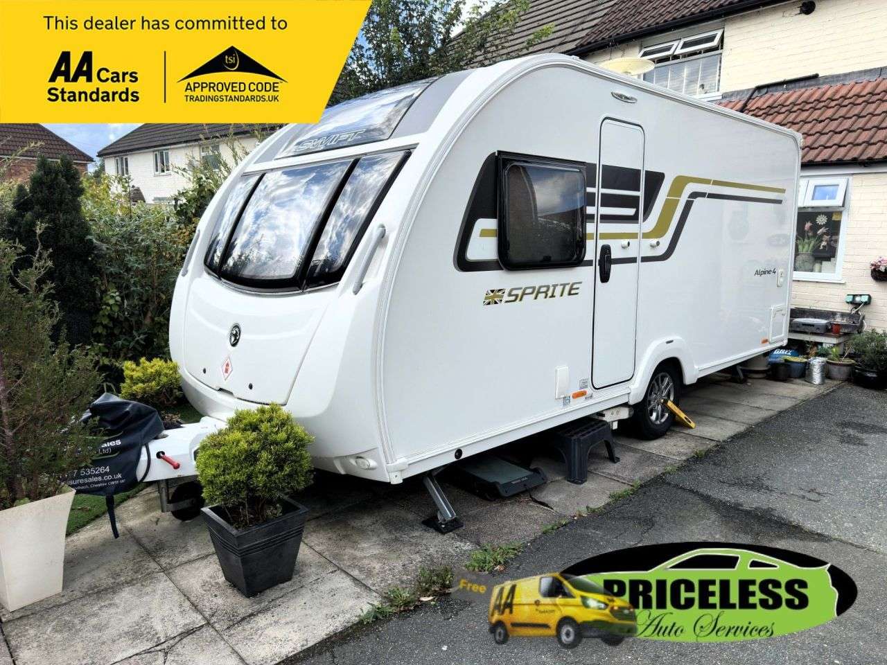 A 2017 SPRITE ALPINE 4 Swift Sprite Alpine 4 Berth Caravan A 2017 SPRITE ALPINE 4 Swift Sprite Alpine 4 Berth Caravan