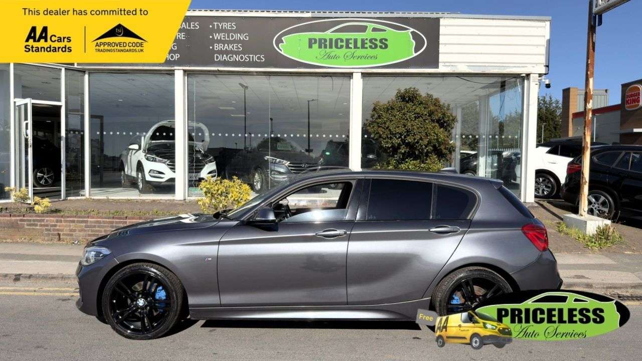 A 2018 BMW 1 SERIES AUTOMATIC 2.0 120i M Sport Hatchback 5dr Petrol Auto Euro 6 (s/s) (184 ps) A 2018 BMW 1 SERIES AUTOMATIC 2.0 120i M Sport Hatchback 5dr Petrol Auto Euro 6 (s/s) (184 ps)