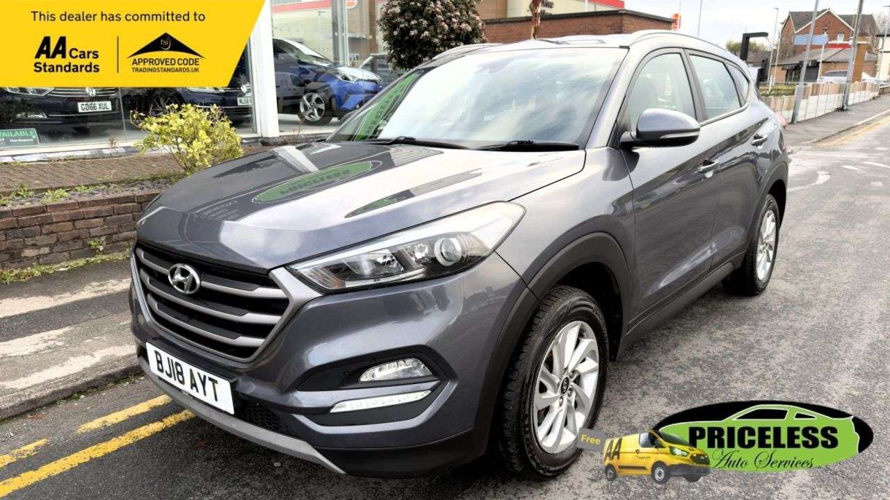 A 2018 HYUNDAI TUCSON 1.6 GDi Blue Drive SE Nav SUV 5dr Petrol Manual Euro 6 (s/s) (132 ps) ULEZ A 2018 HYUNDAI TUCSON 1.6 GDi Blue Drive SE Nav SUV 5dr Petrol Manual Euro 6 (s/s) (132 ps) ULEZ