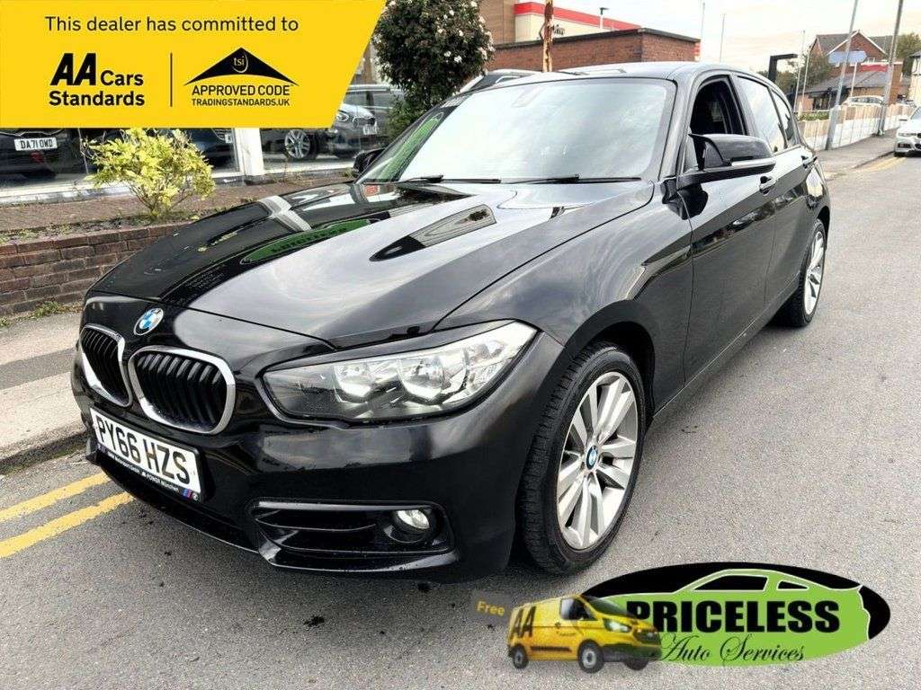 A 2016 BMW 1 SERIES 2.0 118d Sport Hatchback 5dr Diesel Manual Euro 6 (s/s) (150 ps) ULEZ (Ultr A 2016 BMW 1 SERIES 2.0 118d Sport Hatchback 5dr Diesel Manual Euro 6 (s/s) (150 ps) ULEZ (Ultr