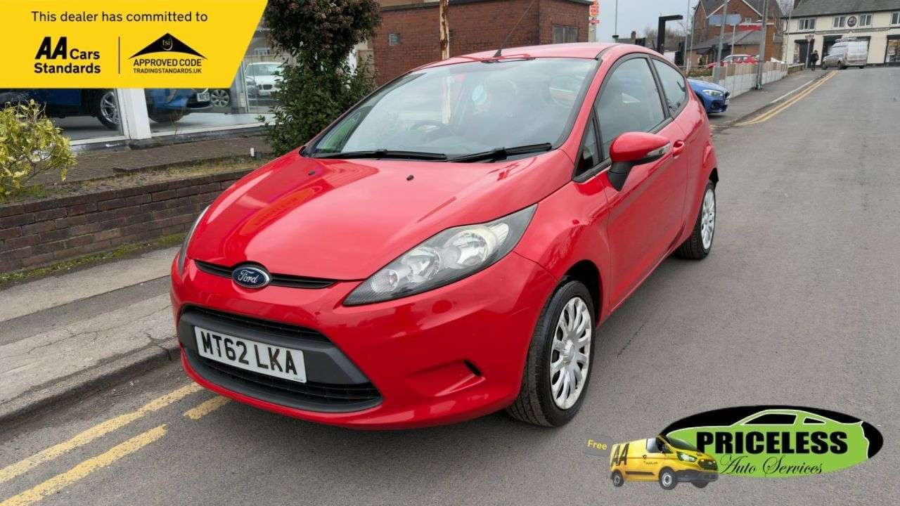 A 2012 FORD FIESTA 1.25 Edge Hatchback 3dr Petrol Manual (124 g/km, 59 bhp) "Category N" A 2012 FORD FIESTA 1.25 Edge Hatchback 3dr Petrol Manual (124 g/km, 59 bhp) "Category N"