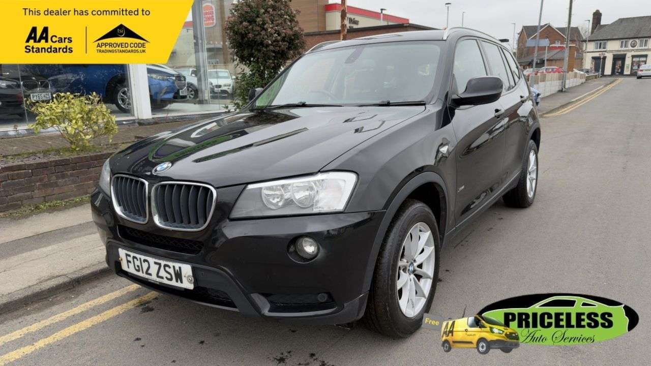 A 2012 BMW X3 2.0 20d SE SUV 5dr Diesel Manual xDrive Euro 5 (s/s) (184 ps) A 2012 BMW X3 2.0 20d SE SUV 5dr Diesel Manual xDrive Euro 5 (s/s) (184 ps)