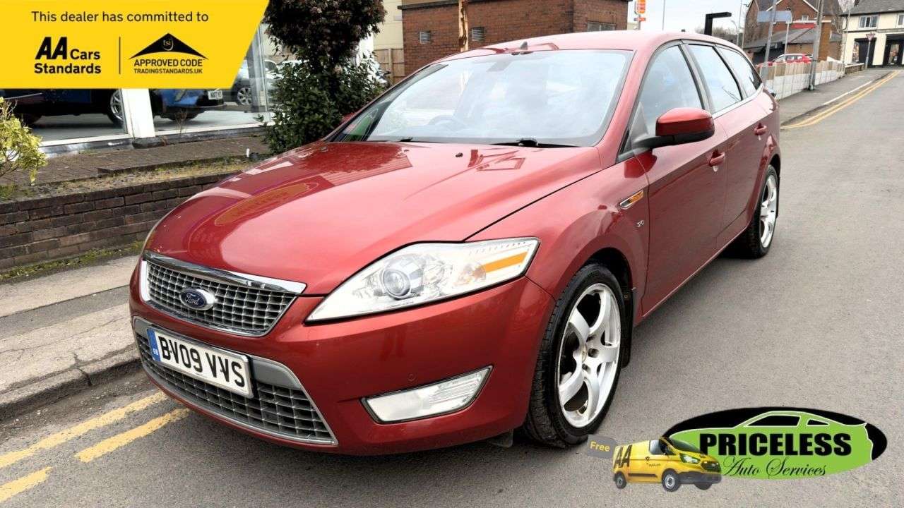 A 2009 FORD MONDEO 2.0 TDCi Titanium X Estate 5dr Diesel Manual (154 g/km, 138 bhp) A 2009 FORD MONDEO 2.0 TDCi Titanium X Estate 5dr Diesel Manual (154 g/km, 138 bhp)