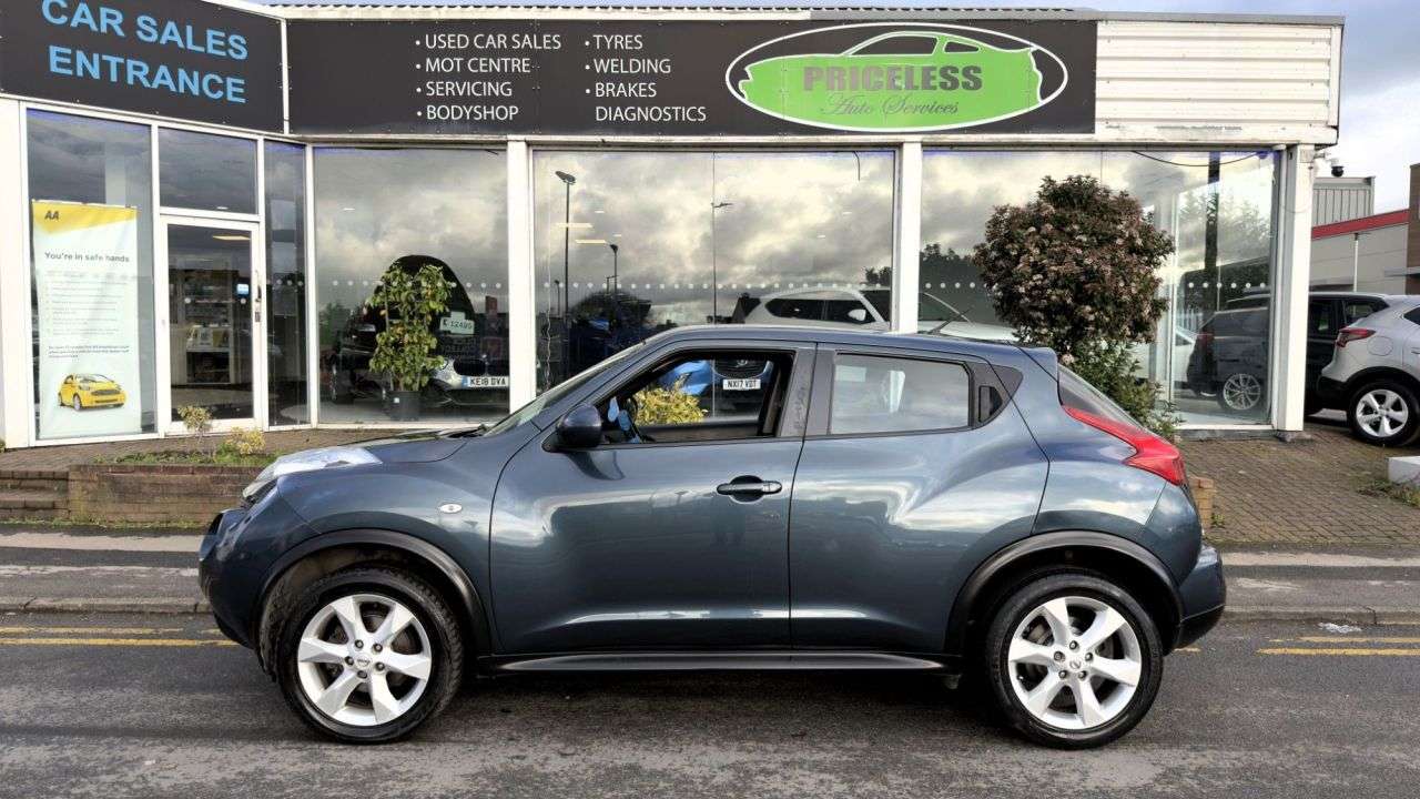 A 2012 NISSAN JUKE 1.6 Acenta SUV 5dr Petrol Manual Euro 5 (s/s) (117 ps) ULEZ (Ultra Low Emis A 2012 NISSAN JUKE 1.6 Acenta SUV 5dr Petrol Manual Euro 5 (s/s) (117 ps) ULEZ (Ultra Low Emis
