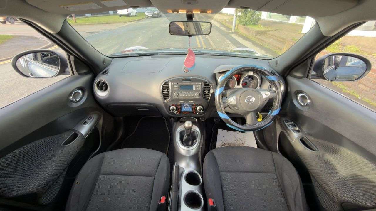 A 2012 NISSAN JUKE 1.6 Acenta SUV 5dr Petrol Manual Euro 5 (s/s) (117 ps) ULEZ (Ultra Low Emis A 2012 NISSAN JUKE 1.6 Acenta SUV 5dr Petrol Manual Euro 5 (s/s) (117 ps) ULEZ (Ultra Low Emis