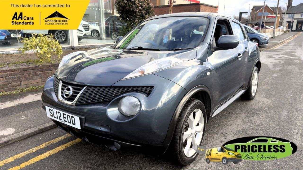 A 2012 NISSAN JUKE 1.6 Acenta SUV 5dr Petrol Manual Euro 5 (s/s) (117 ps) ULEZ (Ultra Low Emis A 2012 NISSAN JUKE 1.6 Acenta SUV 5dr Petrol Manual Euro 5 (s/s) (117 ps) ULEZ (Ultra Low Emis