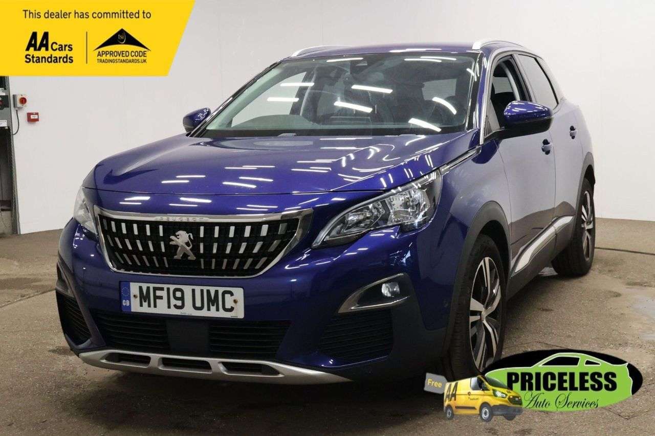 A 2019 PEUGEOT 3008 1.5 BlueHDi Allure SUV 5dr Diesel EAT Euro 6 (s/s) (130 ps) ULEZ (Ultra Low A 2019 PEUGEOT 3008 1.5 BlueHDi Allure SUV 5dr Diesel EAT Euro 6 (s/s) (130 ps) ULEZ (Ultra Low
