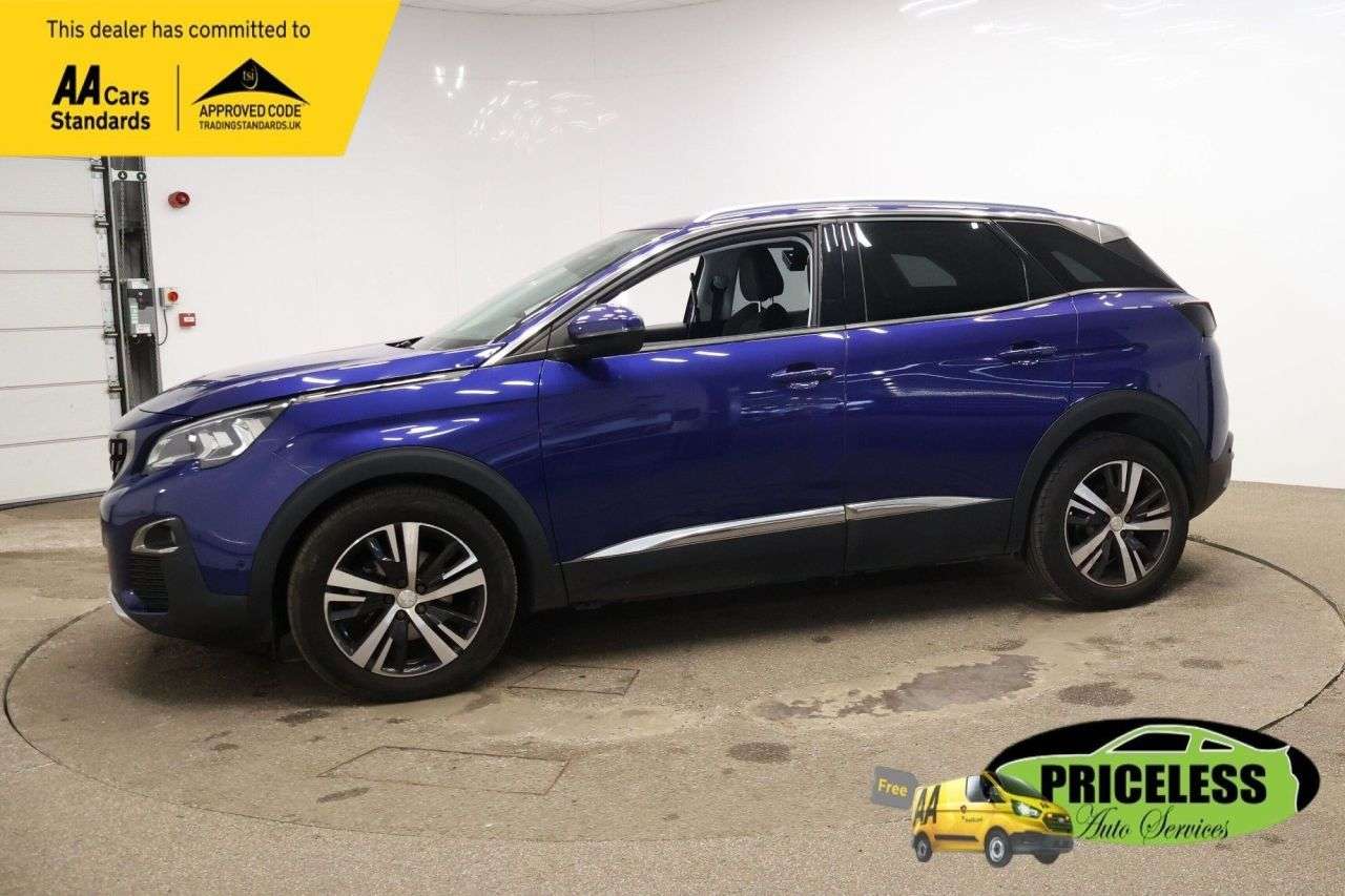 A 2019 PEUGEOT 3008 1.5 BlueHDi Allure SUV 5dr Diesel EAT Euro 6 (s/s) (130 ps) ULEZ (Ultra Low A 2019 PEUGEOT 3008 1.5 BlueHDi Allure SUV 5dr Diesel EAT Euro 6 (s/s) (130 ps) ULEZ (Ultra Low