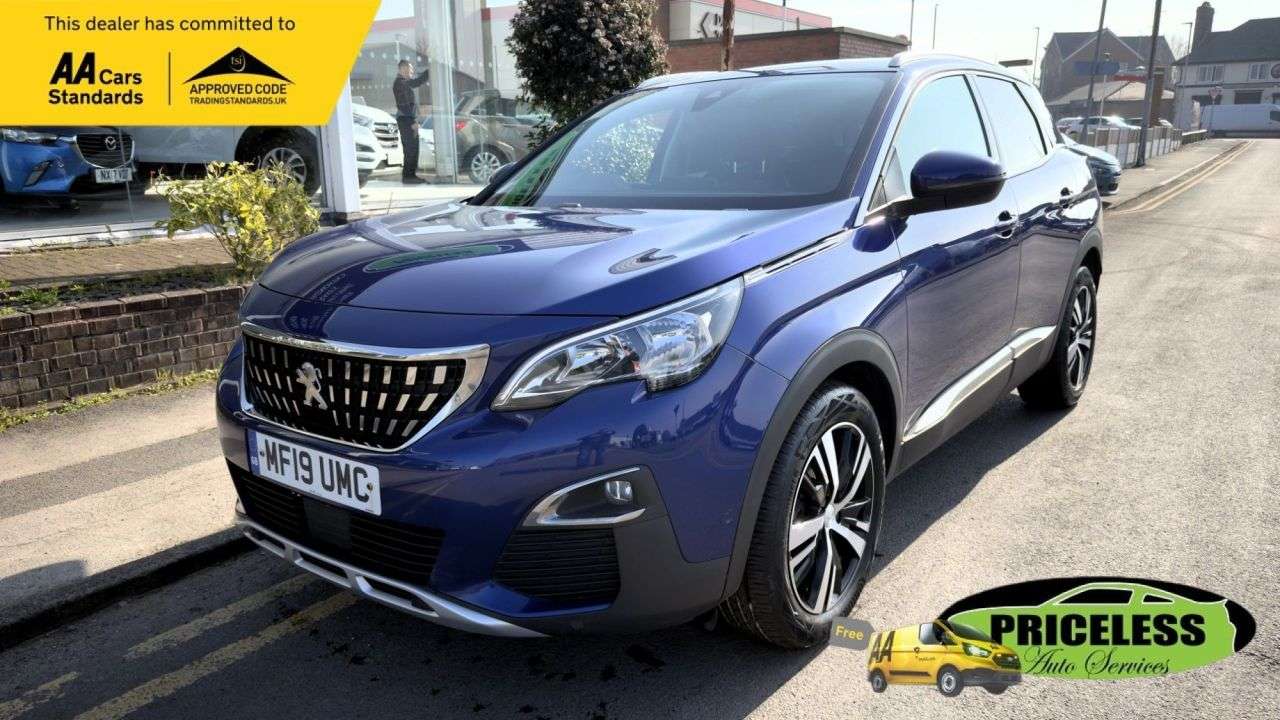 A 2019 PEUGEOT 3008 1.5 BlueHDi Allure SUV 5dr Diesel EAT Euro 6 (s/s) (130 ps) ULEZ (Ultra Low A 2019 PEUGEOT 3008 1.5 BlueHDi Allure SUV 5dr Diesel EAT Euro 6 (s/s) (130 ps) ULEZ (Ultra Low