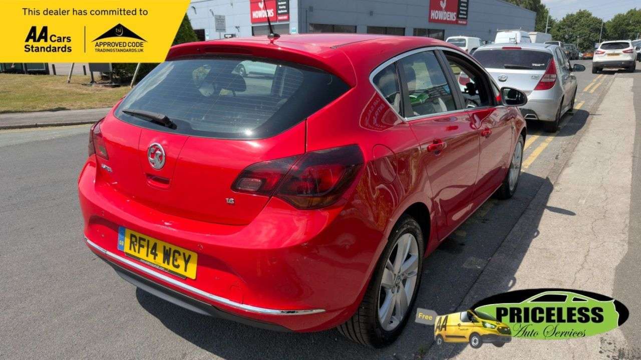 2014 VAUXHALL ASTRA 2014 VAUXHALL ASTRA