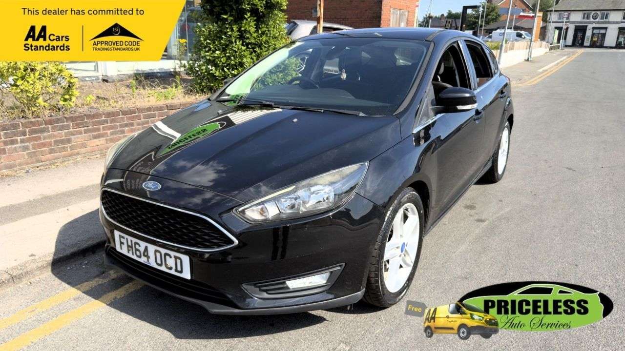 A 2014 FORD FOCUS 1.6 TDCi Zetec Hatchback 5dr Diesel Manual Euro 5 (s/s) (115 ps) A 2014 FORD FOCUS 1.6 TDCi Zetec Hatchback 5dr Diesel Manual Euro 5 (s/s) (115 ps)