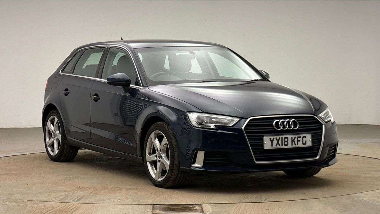 A 2018 AUDI A3 2.0 TDI Sport Sportback 5dr Diesel Manual Euro 6 (s/s) (150 ps) A 2018 AUDI A3 2.0 TDI Sport Sportback 5dr Diesel Manual Euro 6 (s/s) (150 ps)