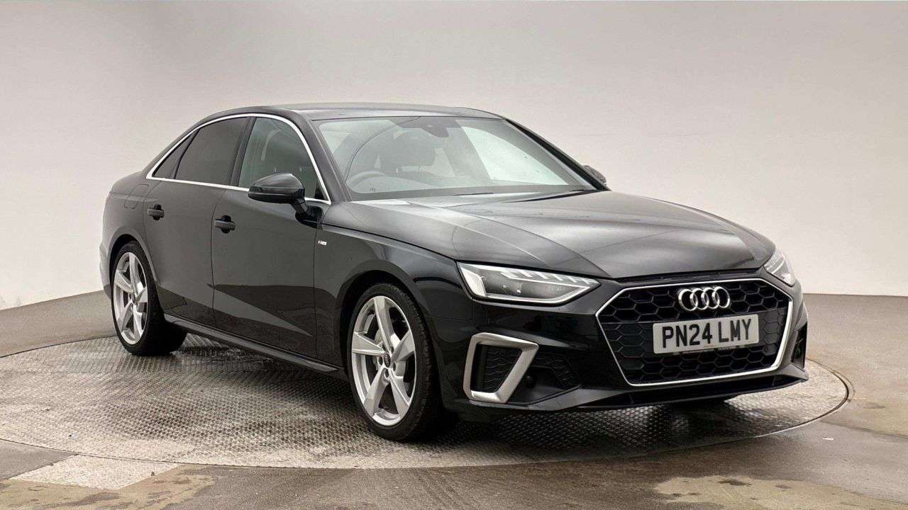 A 2024 AUDI A4 AUTOMATIC 2.0 TFSI 40 S line Saloon 4dr Petrol S Tronic Euro 6 (s/s) (204 p A 2024 AUDI A4 AUTOMATIC 2.0 TFSI 40 S line Saloon 4dr Petrol S Tronic Euro 6 (s/s) (204 p