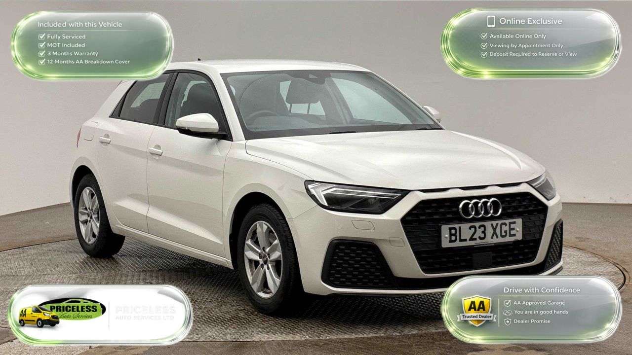 A 2023 AUDI A1 AUTOMATIC 1.0 TFSI 30 Technik Sportback 5dr Petrol S Tronic Euro 6 (s/s) (1 A 2023 AUDI A1 AUTOMATIC 1.0 TFSI 30 Technik Sportback 5dr Petrol S Tronic Euro 6 (s/s) (1