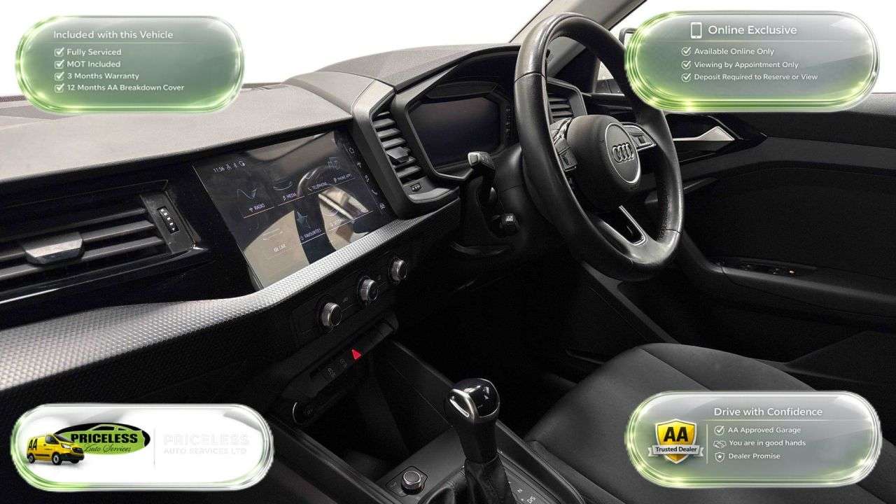 A 2023 AUDI A1 AUTOMATIC 1.0 TFSI 30 Technik Sportback 5dr Petrol S Tronic Euro 6 (s/s) (1 A 2023 AUDI A1 AUTOMATIC 1.0 TFSI 30 Technik Sportback 5dr Petrol S Tronic Euro 6 (s/s) (1