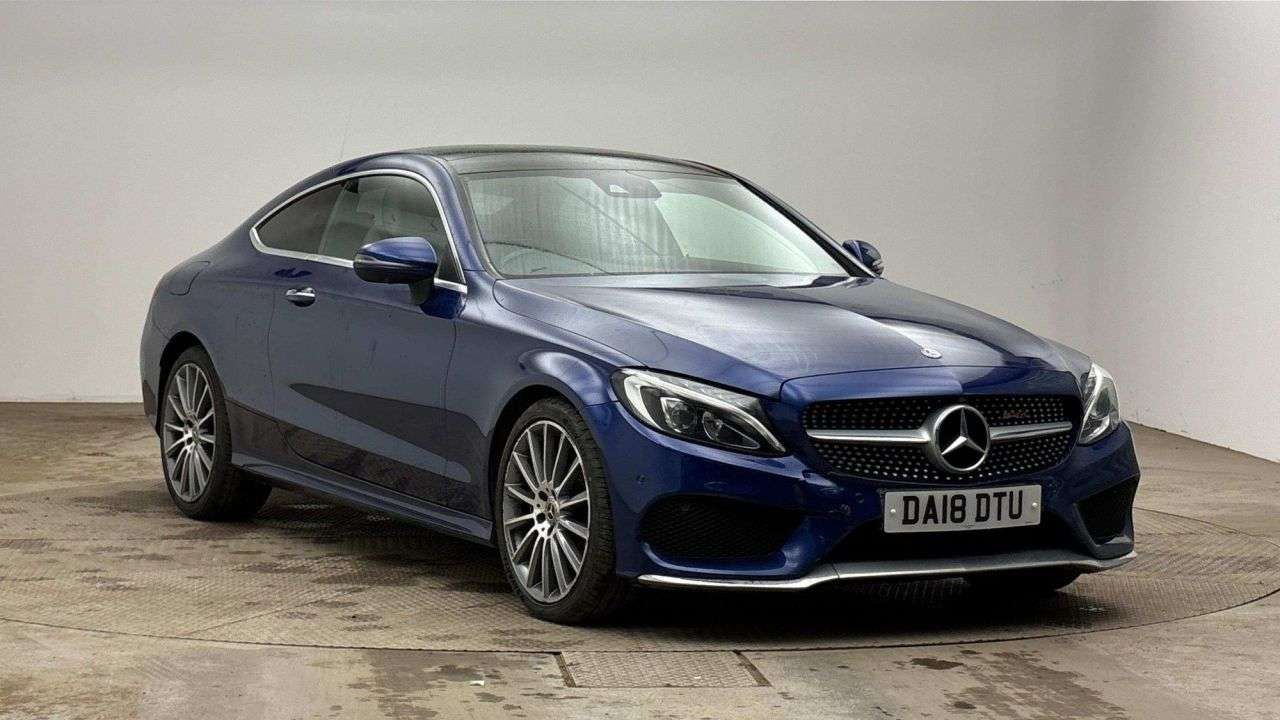A 2018 MERCEDES-BENZ C CLASS AUTOMATIC 2.1 C220d AMG Line (Premium Plus) Coupe 2dr Diesel G-Tronic+ Euro A 2018 MERCEDES-BENZ C CLASS AUTOMATIC 2.1 C220d AMG Line (Premium Plus) Coupe 2dr Diesel G-Tronic+ Euro