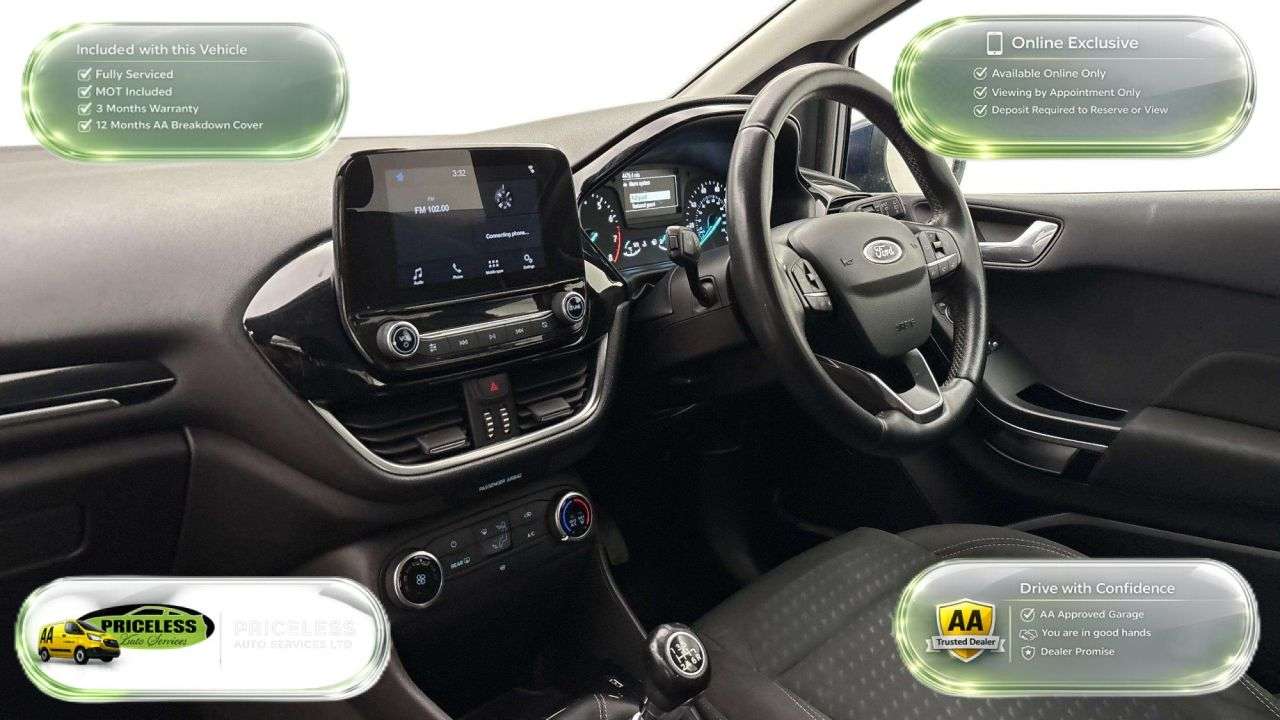 A 2018 FORD FIESTA 1.0T EcoBoost Zetec Hatchback 5dr Petrol Manual Euro 6 (s/s) (100 ps) A 2018 FORD FIESTA 1.0T EcoBoost Zetec Hatchback 5dr Petrol Manual Euro 6 (s/s) (100 ps)
