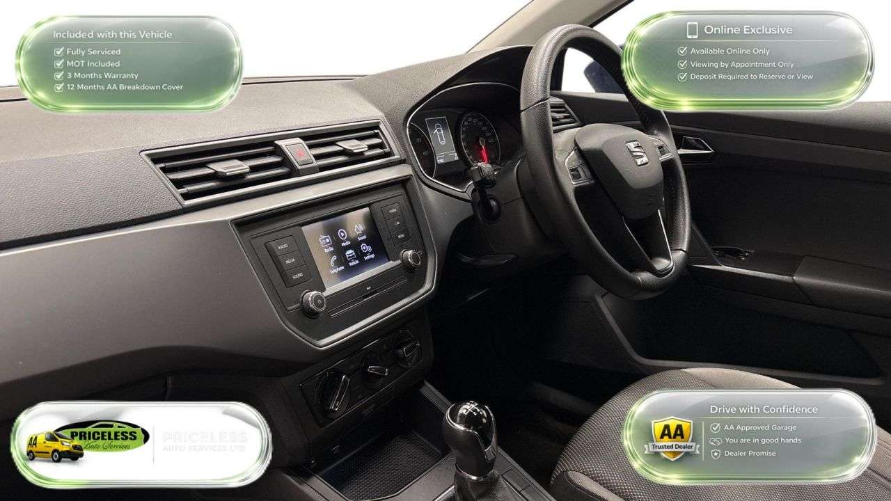 A 2017 SEAT IBIZA 1.0 MPI SE Hatchback 5dr Petrol Manual Euro 6 (s/s) (75 ps) A 2017 SEAT IBIZA 1.0 MPI SE Hatchback 5dr Petrol Manual Euro 6 (s/s) (75 ps)