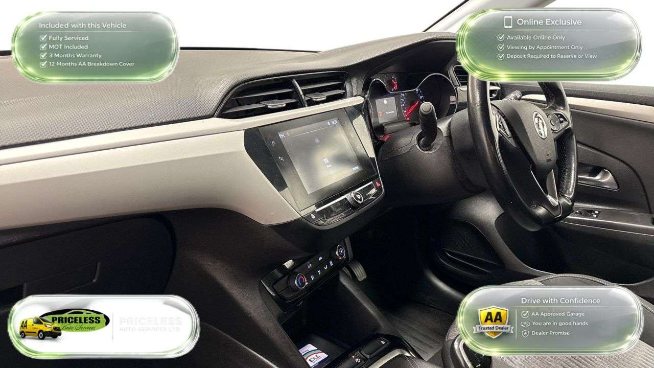 A 2020 VAUXHALL CORSA 1.2 SE Hatchback 5dr Petrol Manual Euro 6 (75 ps) A 2020 VAUXHALL CORSA 1.2 SE Hatchback 5dr Petrol Manual Euro 6 (75 ps)