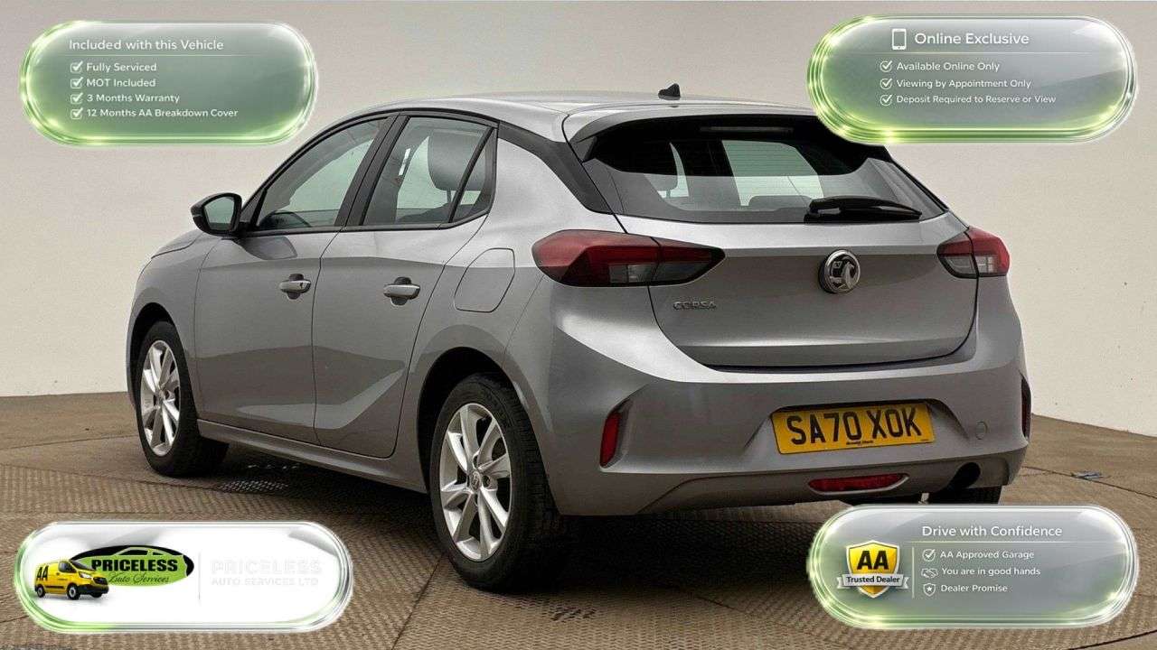 2020 VAUXHALL CORSA 2020 VAUXHALL CORSA
