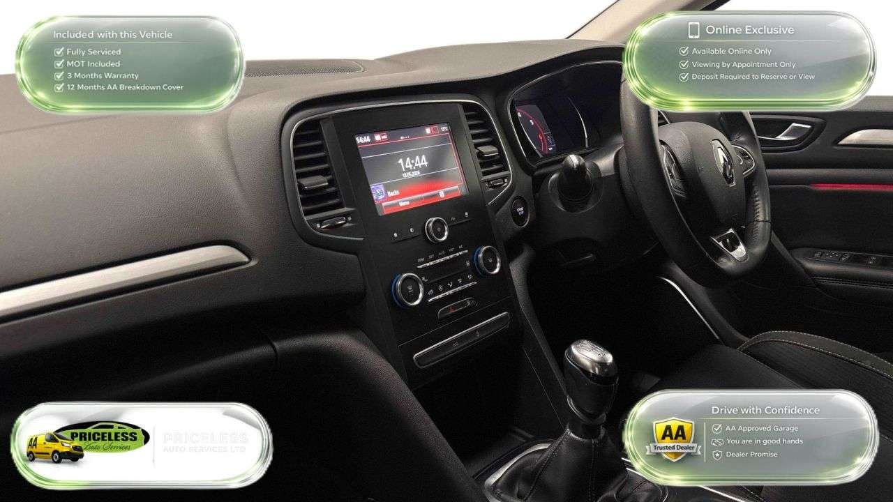 A 2019 RENAULT MEGANE 1.3 TCe Iconic Hatchback 5dr Petrol Manual Euro 6 (s/s) (140 ps) A 2019 RENAULT MEGANE 1.3 TCe Iconic Hatchback 5dr Petrol Manual Euro 6 (s/s) (140 ps)