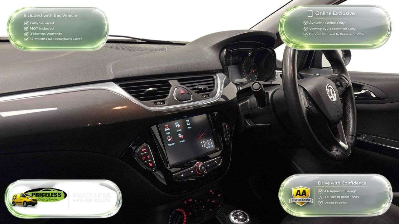 A 2019 VAUXHALL CORSA 1.4i Energy Hatchback 5dr Petrol Manual Euro 6 (s/s) (90 ps) A 2019 VAUXHALL CORSA 1.4i Energy Hatchback 5dr Petrol Manual Euro 6 (s/s) (90 ps)