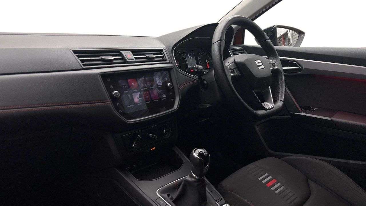 A 2019 SEAT IBIZA 1.0 TSI FR Hatchback 5dr Petrol Manual Euro 6 (s/s) GPF (115 ps) A 2019 SEAT IBIZA 1.0 TSI FR Hatchback 5dr Petrol Manual Euro 6 (s/s) GPF (115 ps)