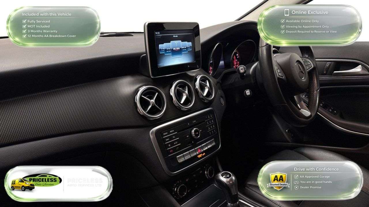 A 2017 MERCEDES-BENZ GLA 2.1 GLA200d SE (Executive) SUV 5dr Diesel Manual Euro 6 (s/s) (136 ps) A 2017 MERCEDES-BENZ GLA 2.1 GLA200d SE (Executive) SUV 5dr Diesel Manual Euro 6 (s/s) (136 ps)