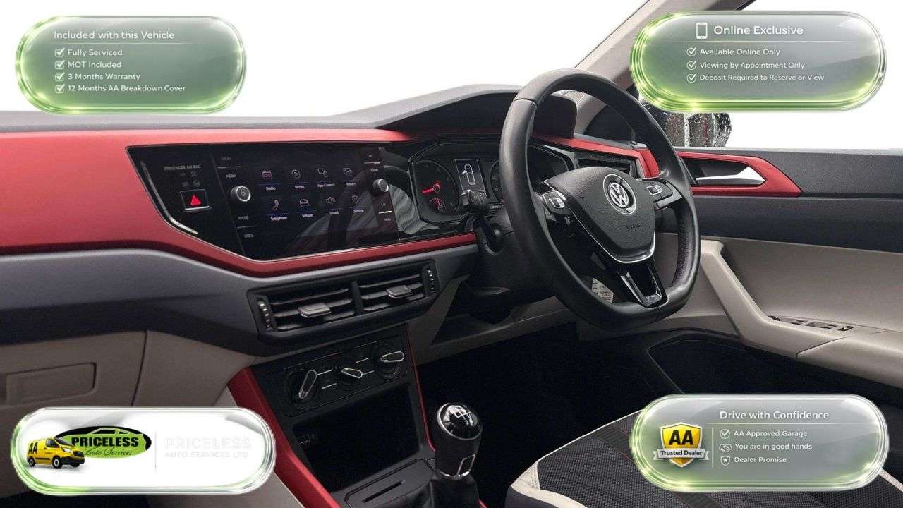 A 2019 VOLKSWAGEN POLO 1.0 TSI GPF beats Hatchback 5dr Petrol Manual Euro 6 (s/s) (95 ps) A 2019 VOLKSWAGEN POLO 1.0 TSI GPF beats Hatchback 5dr Petrol Manual Euro 6 (s/s) (95 ps)