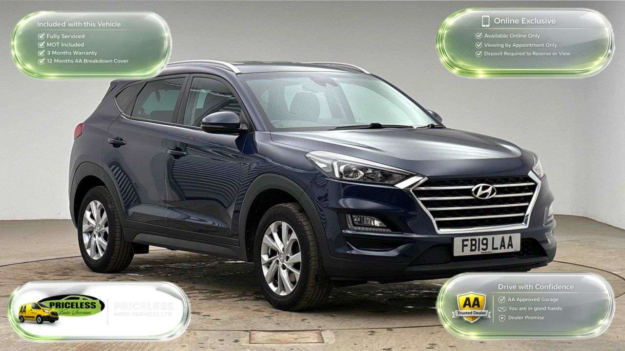 A 2019 HYUNDAI TUCSON 1.6 GDi SE Nav SUV 5dr Petrol Manual Euro 6 (s/s) (132 ps) A 2019 HYUNDAI TUCSON 1.6 GDi SE Nav SUV 5dr Petrol Manual Euro 6 (s/s) (132 ps)