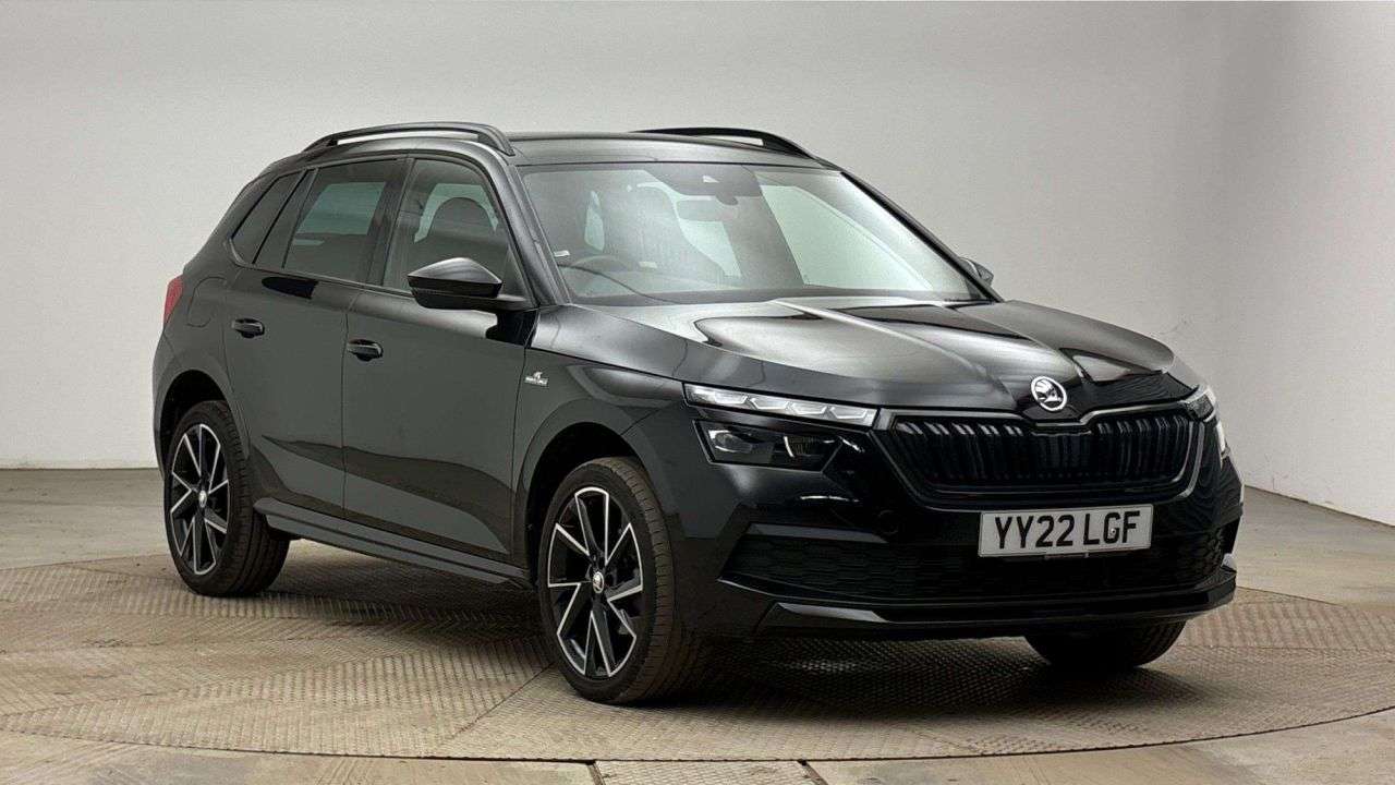 A 2022 SKODA KAMIQ AUTOMATIC 1.5 TSI ACT Monte Carlo SUV 5dr Petrol DSG Euro 6 (s/s) (150 ps) A 2022 SKODA KAMIQ AUTOMATIC 1.5 TSI ACT Monte Carlo SUV 5dr Petrol DSG Euro 6 (s/s) (150 ps)