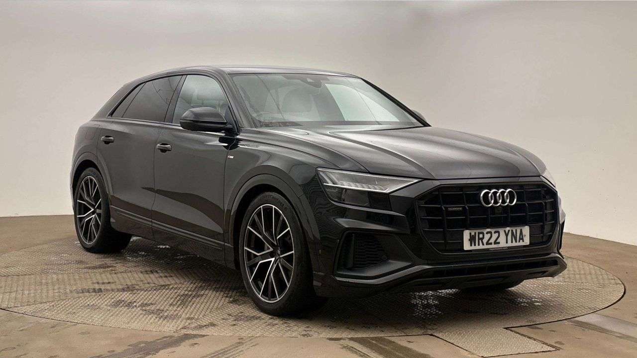 A 2022 AUDI Q8 AUTOMATIC 3.0 TFSI V6 55 Black Edition SUV 5dr Petrol Tiptronic quattro Eur A 2022 AUDI Q8 AUTOMATIC 3.0 TFSI V6 55 Black Edition SUV 5dr Petrol Tiptronic quattro Eur