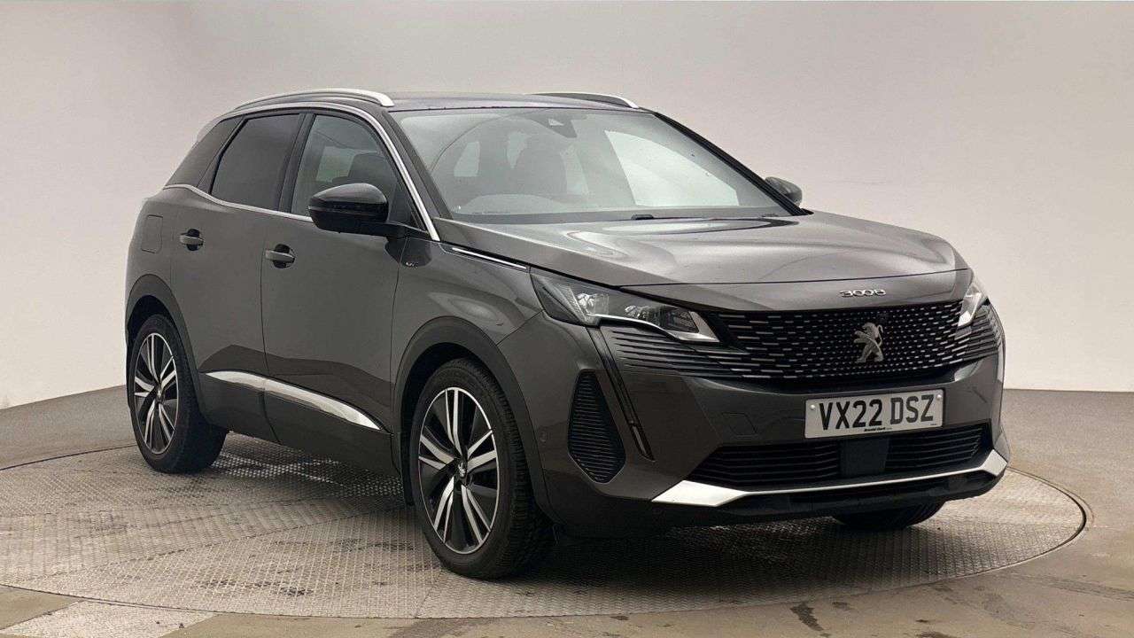 A 2022 PEUGEOT 3008 AUTOMATIC 1.5 BlueHDi GT Premium SUV 5dr Diesel EAT Euro 6 (s/s) (130 ps) A 2022 PEUGEOT 3008 AUTOMATIC 1.5 BlueHDi GT Premium SUV 5dr Diesel EAT Euro 6 (s/s) (130 ps)